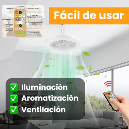 Ventilador Bombillo™: Tu casa fresca 🌬️