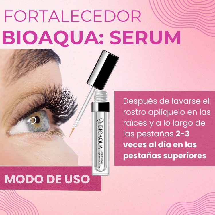 SERUM ALARGADOR Y FORTALECEDOR DE PESTAÑAS